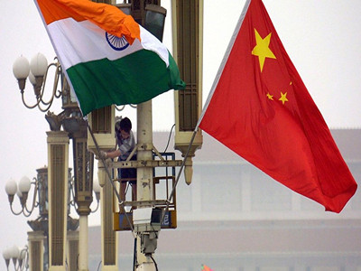 What is the gap between the Indian steel industry and China?