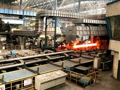 Production process of steel pipe hot rolling mill